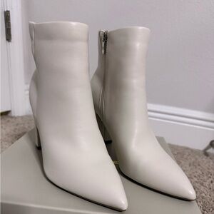 Marc Fisher Granita2 Booties in Ivory